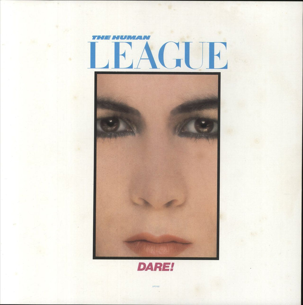 Human League Dare! - Black - Complete UK picture disc LP (vinyl picture disc album)