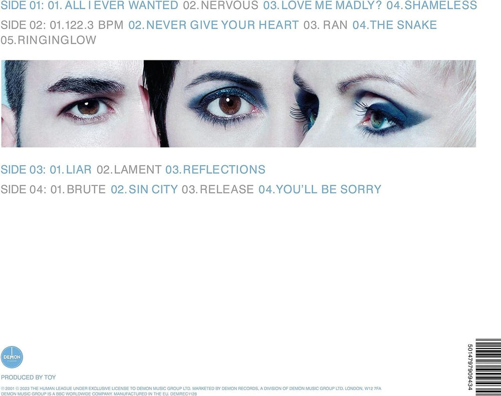 Human League Secrets - Half Speed Master Edition 180 Gram - Sealed UK 2-LP vinyl record set (Double LP Album) 5014797909434