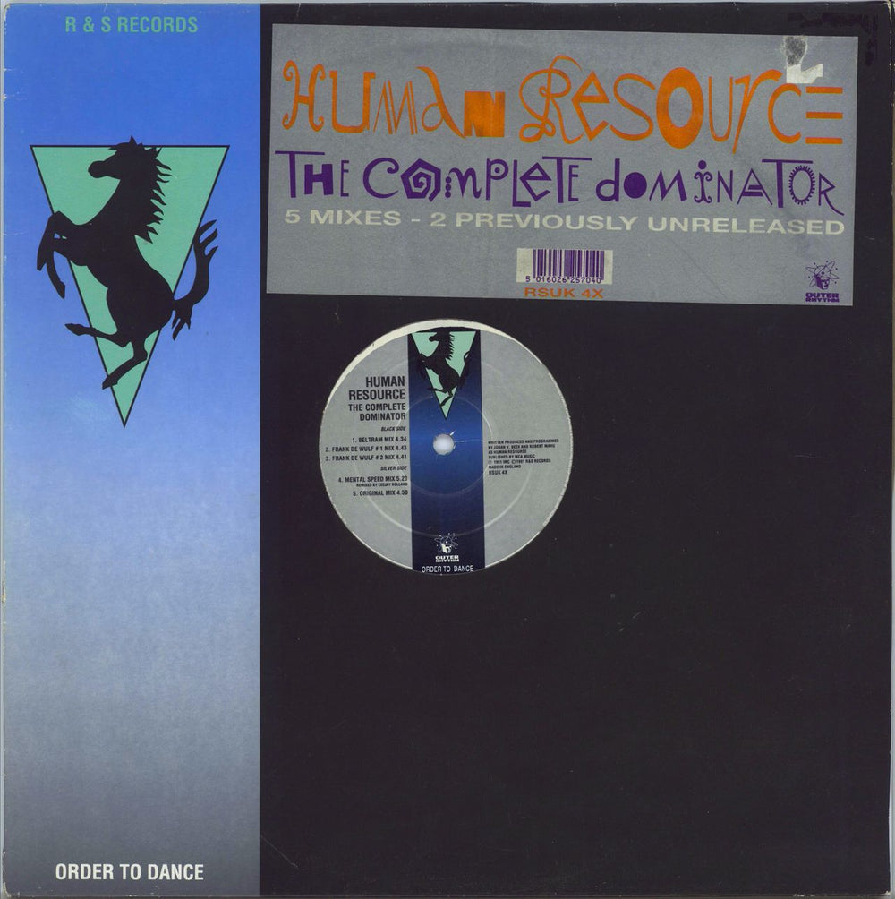 Human Resource The Complete Dominator UK 12" vinyl single (12 inch record / Maxi-single) RSUK4X