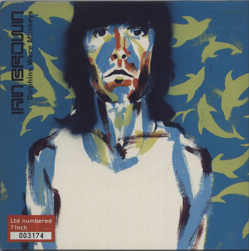 Ian Brown Dolphins Were Monkeys UK 7" vinyl single (7 inch record / 45) 561637-7