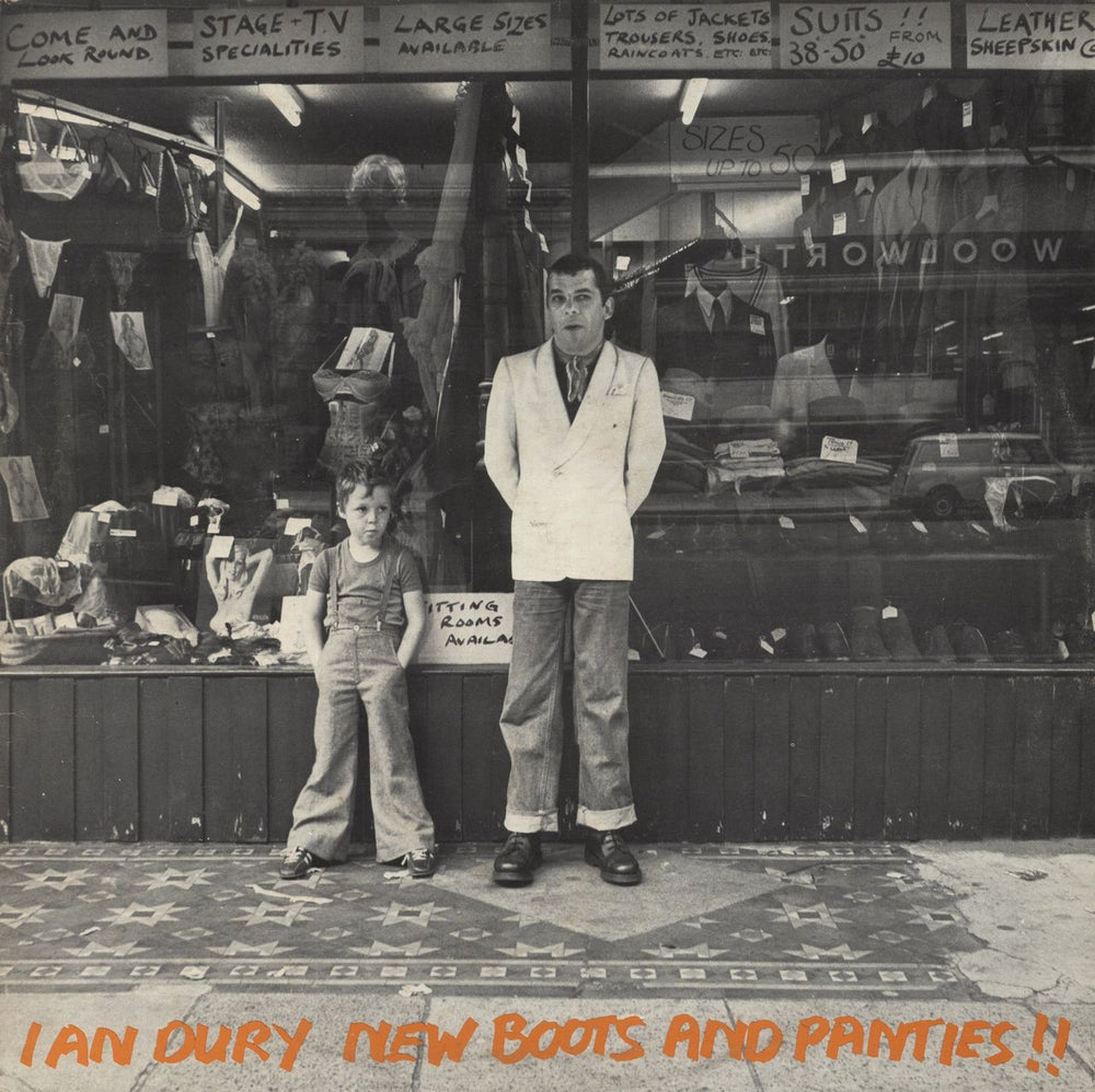 Ian Dury New Boots And Panties Italian vinyl LP album (LP record) SEEZ4