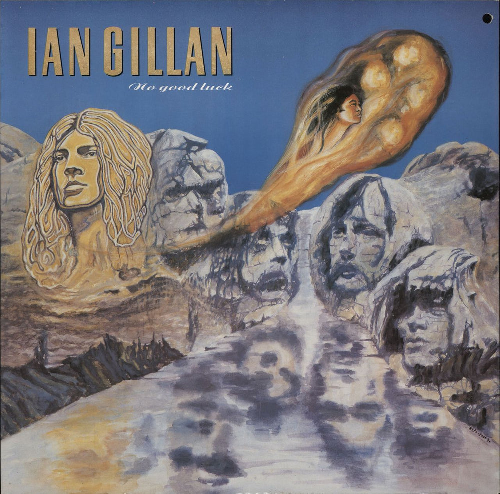Ian Gillan No Good Luck - Withdrawn sleeve - EX UK 12" vinyl single (12 inch record / Maxi-single) YZ513TW