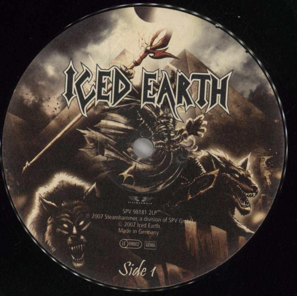 Iced Earth Framing Armageddon [Something Wicked Part 1] German 2-LP vinyl record set (Double LP Album) ICD2LFR859577