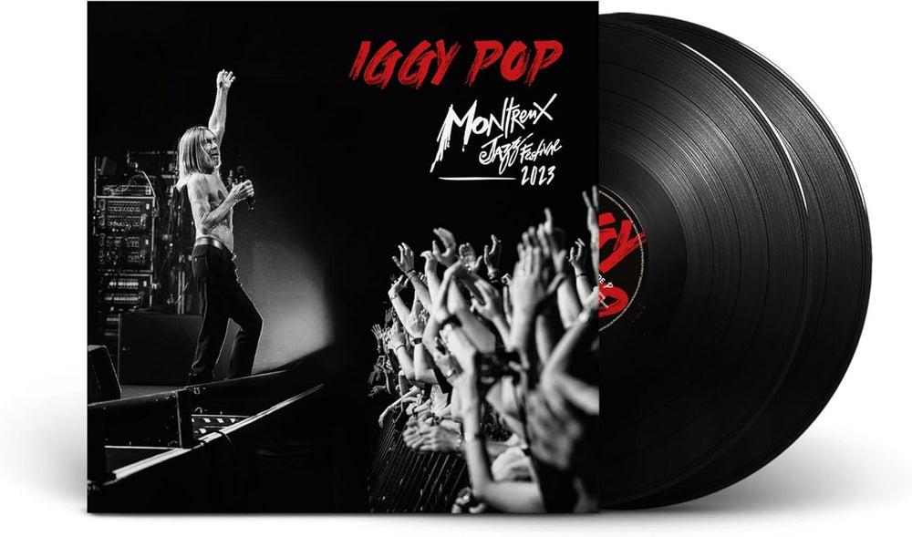 Iggy Pop Montreux Jazz Festival 2023 - Black Vinyl - Sealed UK 2-LP vinyl record set (Double LP Album) 0220223EMU