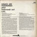 Ignacy Jan Paderewski Plays Paderewski And Liszt UK vinyl LP album (LP record)