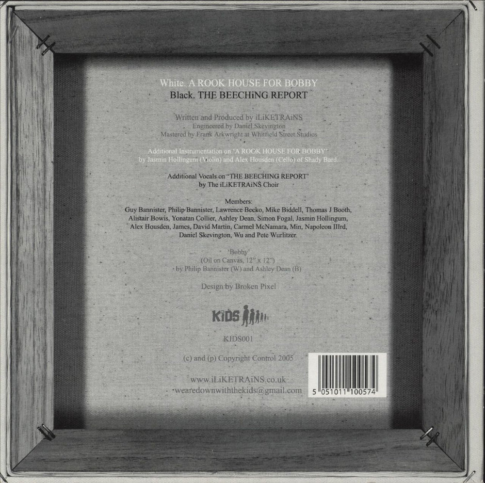 Iliketrains A Rook House For Bobby UK 7" vinyl single (7 inch record / 45) 5051011100574