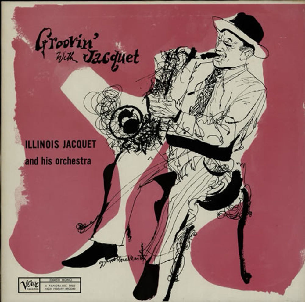 Illinois Jacquet Groovin' German vinyl LP album (LP record) 2304511