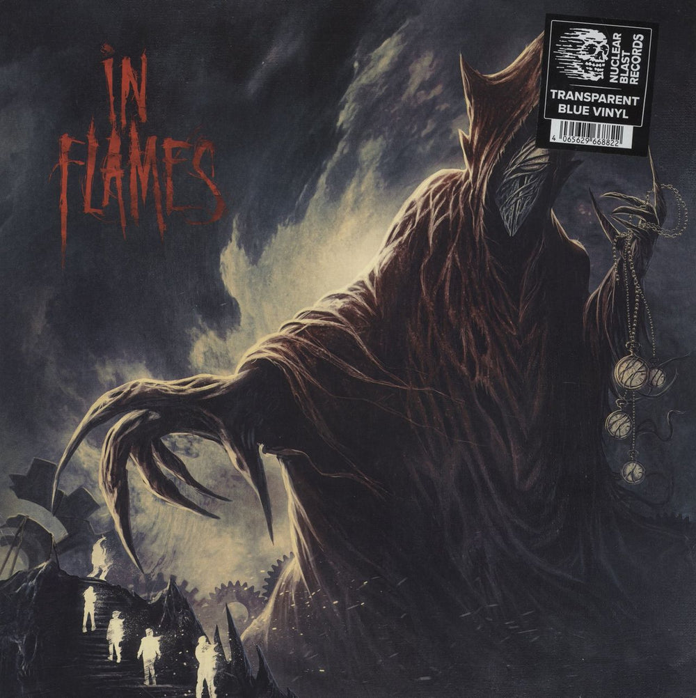 In Flames Foregone - Blue Vinyl - Sealed UK 2-LP vinyl record set (Double LP Album) NBR65141