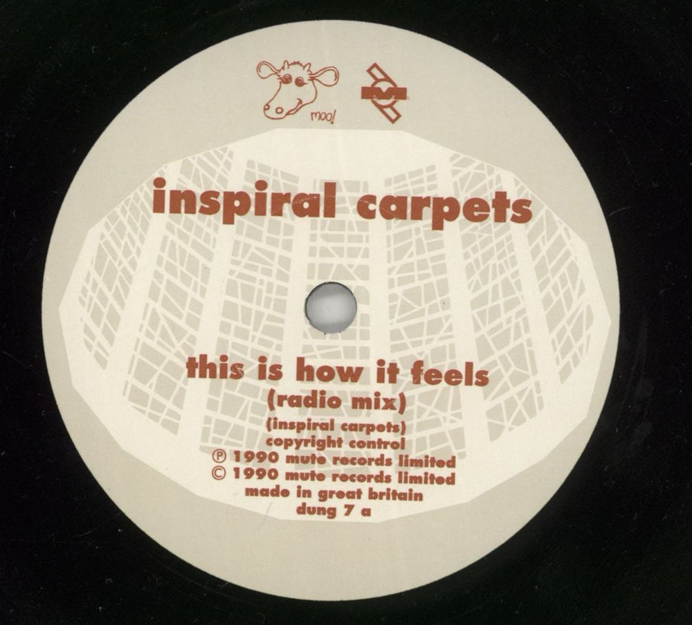 Inspiral Carpets This Is How It Feels UK 7" vinyl single (7 inch record / 45) INS07TH109951