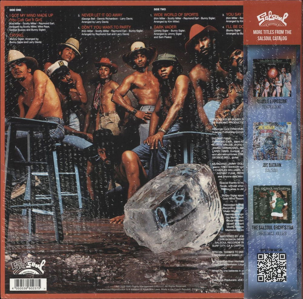 Instant Funk Instant Funk - Red Vinyl - Sealed US vinyl LP album (LP record) 4050538802375