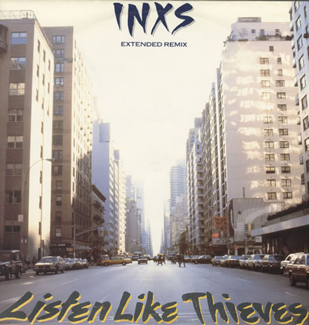 Inxs Listen Like Thieves US 12" vinyl single (12 inch record / Maxi-single) INXS612