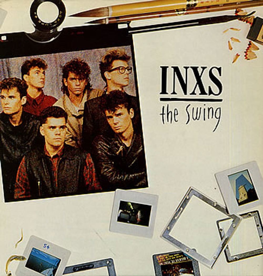 Inxs The Swing UK vinyl LP album (LP record) MERL39