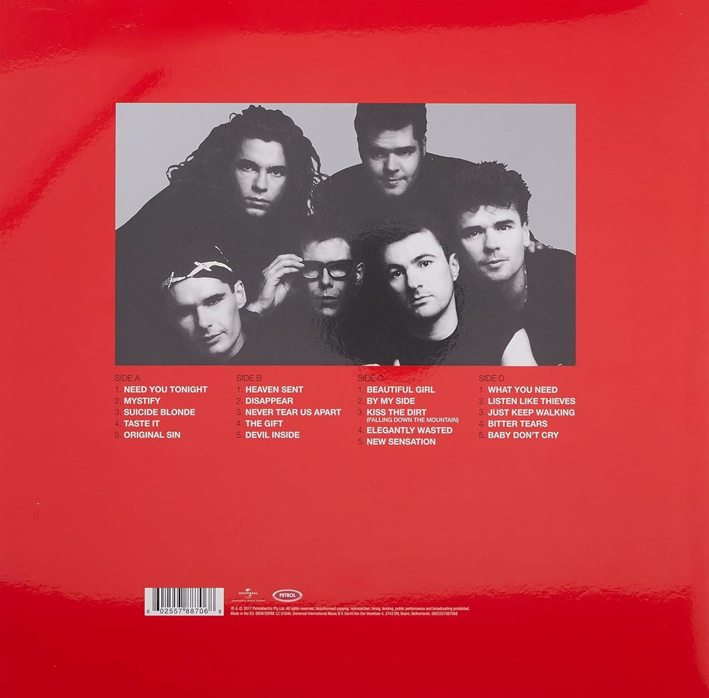 Inxs The Very Best - Black Vinyl - Sealed UK 2-LP vinyl record set (Double LP Album) 602557887068
