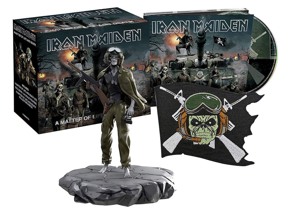 Iron Maiden A Matter Of Life And Death - Sealed Collectors Box UK CD Album Box Set 0190295567606