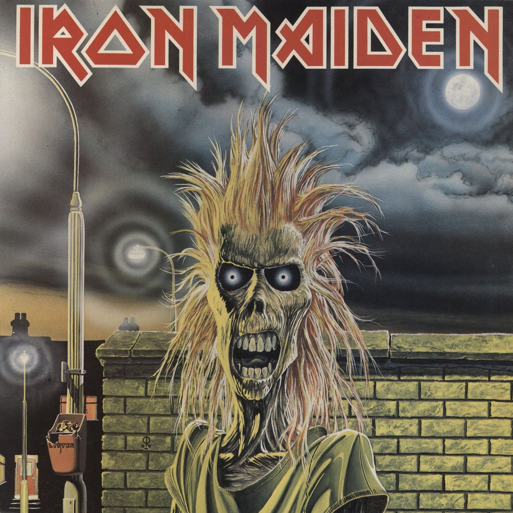 Iron Maiden Iron Maiden - 1st - EX UK vinyl LP album (LP record) EMC3330