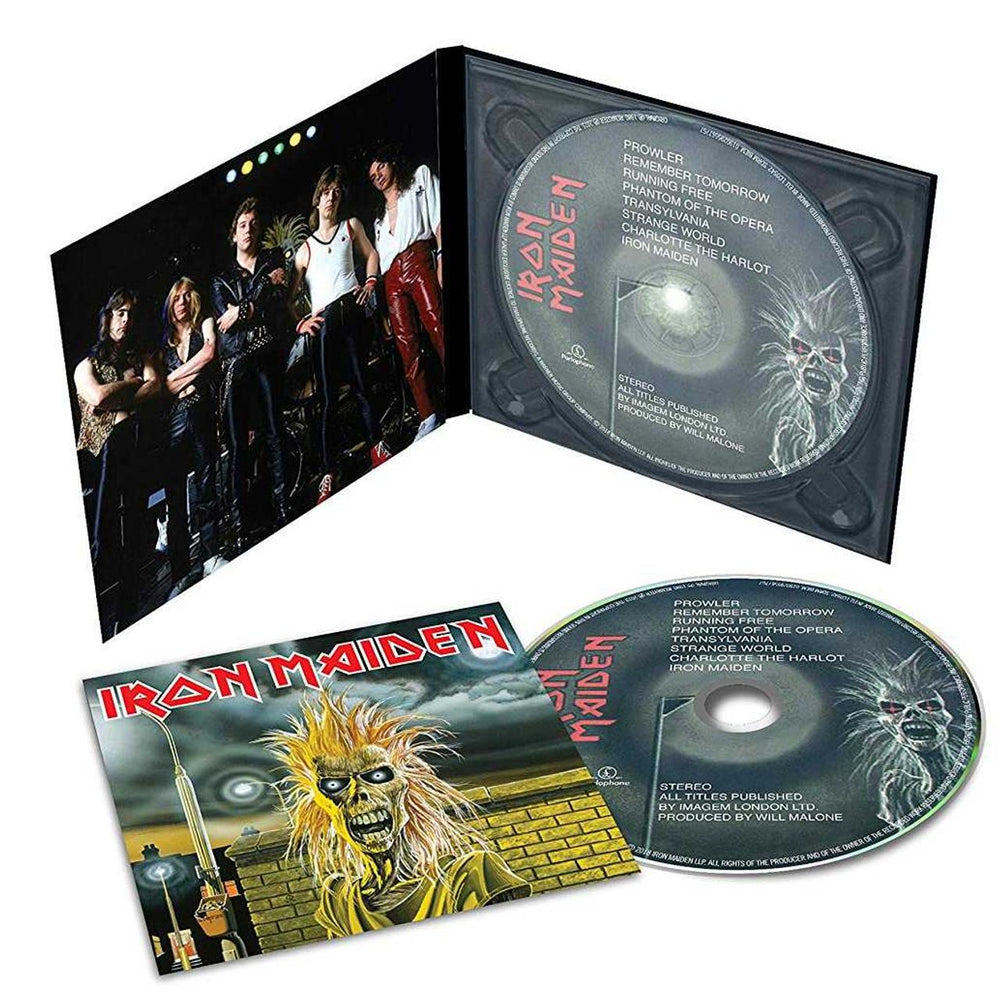 Iron Maiden Iron Maiden - Remastered UK CD album (CDLP) 190295567767