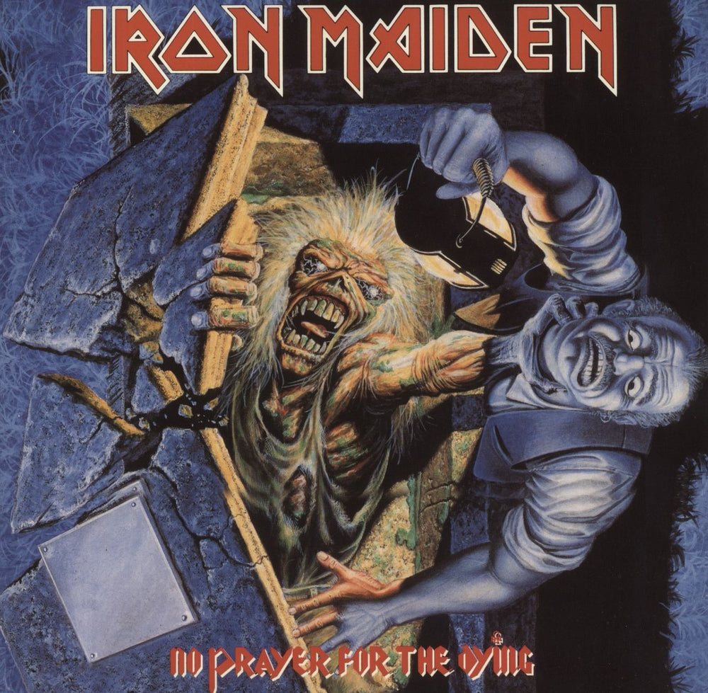 Iron Maiden No Prayer For The Dying - 180 Gram UK vinyl LP album (LP record) 0190295852351