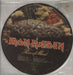 Iron Maiden Piece Of Mind - Sealed & Stickered US picture disc LP (vinyl picture disc album)