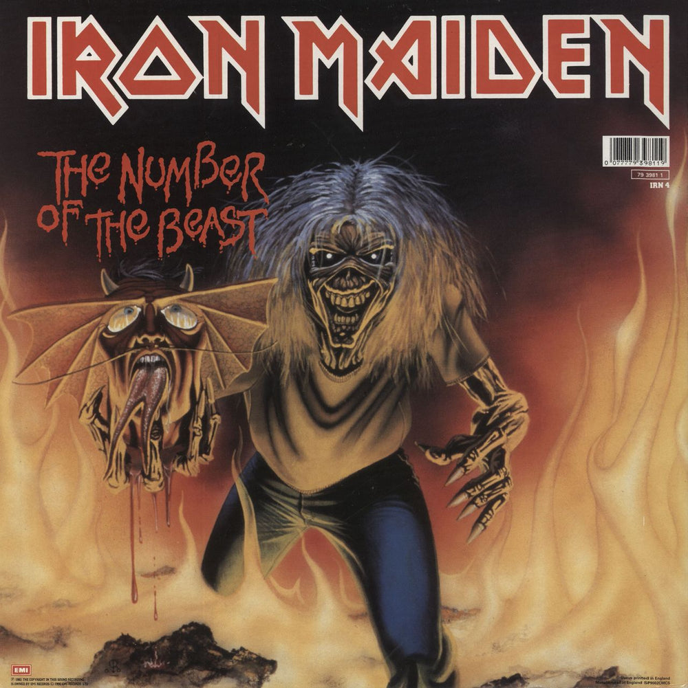 Iron Maiden Run To The Hills - EX UK 12" vinyl single (12 inch record / Maxi-single) 077779398119