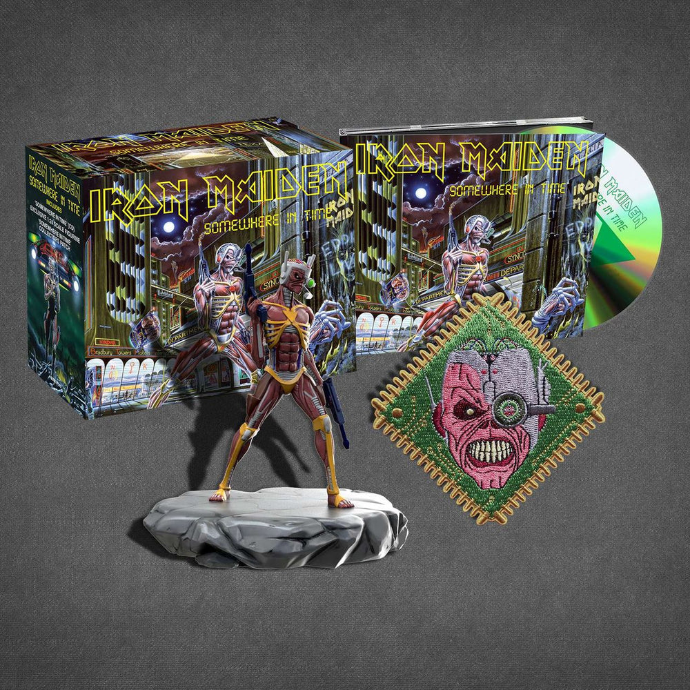 Iron Maiden Somewhere In Time - Collectors Box - Sealed UK CD Album Box Set 0190295567675