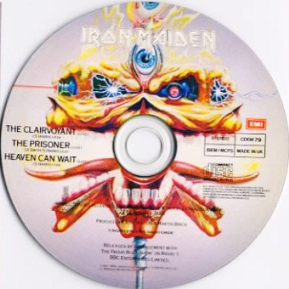 Iron Maiden The Clairvoyant UK CD single (CD5 / 5") IROC5TH04436