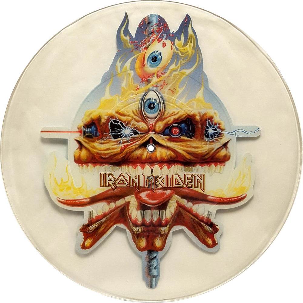 Iron Maiden The Clairvoyant UK uncut picture disc (vinyl) EMP79