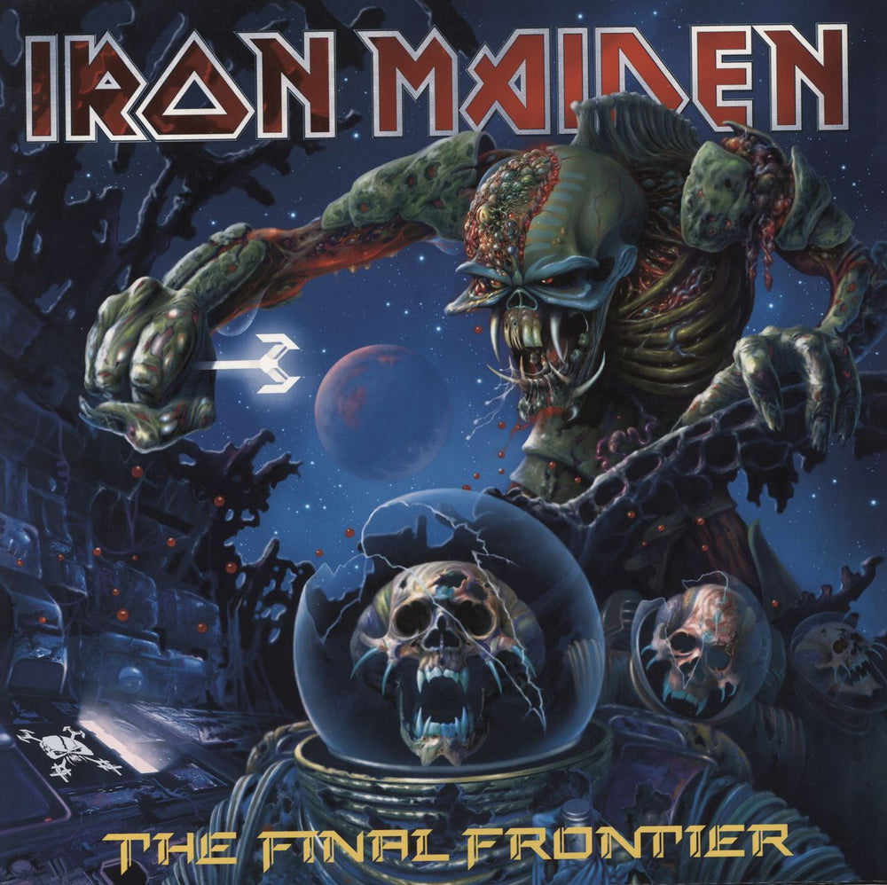 Iron Maiden The Final Frontier - 180 Gram UK 2-LP vinyl record set (Double LP Album) 0190295851934