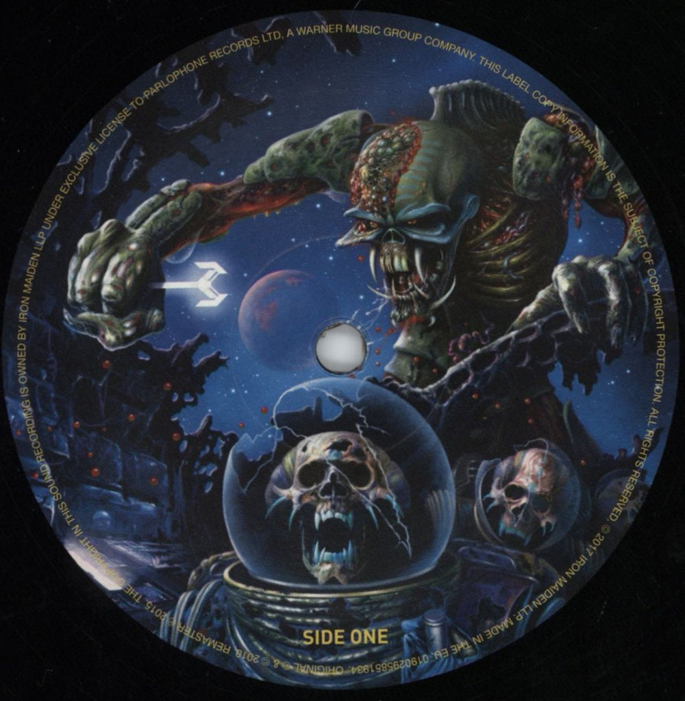 Iron Maiden The Final Frontier - 180 Gram UK 2-LP vinyl record set (Double LP Album) IRO2LTH816435