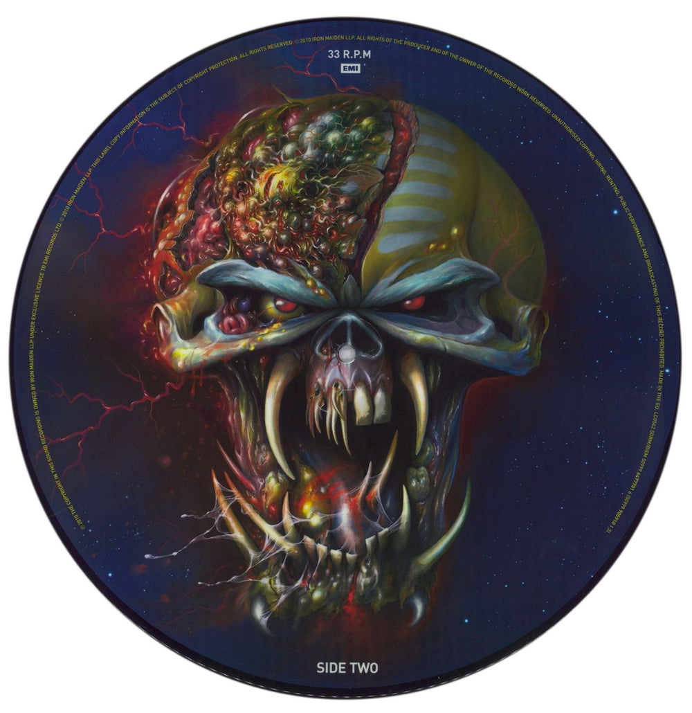 Iron Maiden The Final Frontier UK picture disc LP (vinyl picture disc album)