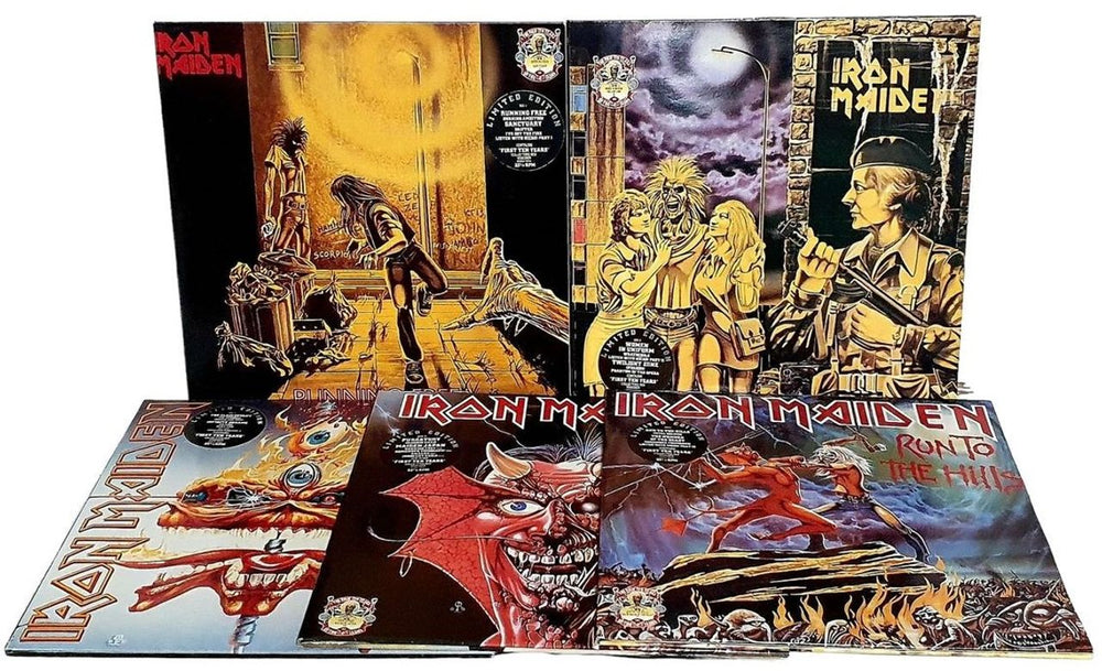 Iron Maiden The First Ten Years Box - EX++ UK Vinyl Box Set