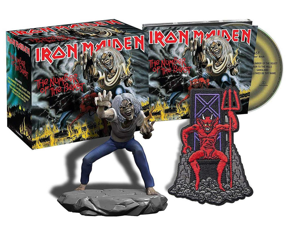 Iron Maiden The Number Of The Beast - Collectors Box - Sealed UK CD Album Box Set 190295567736