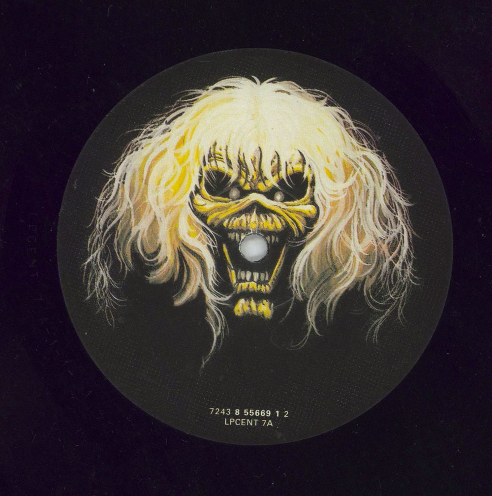 Iron Maiden The Number Of The Beast UK vinyl LP album (LP record) 724385566912