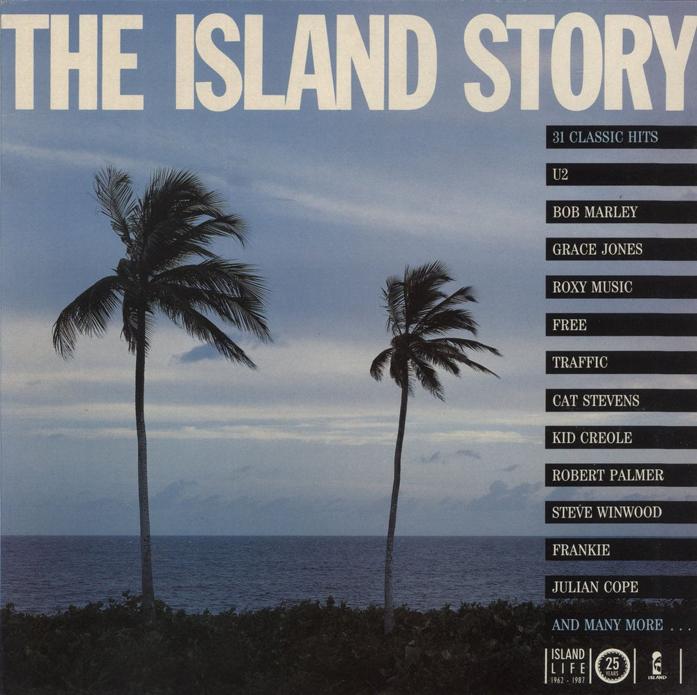 Island Records The Island Story UK 2-LP vinyl record set (Double LP Album) ISL25