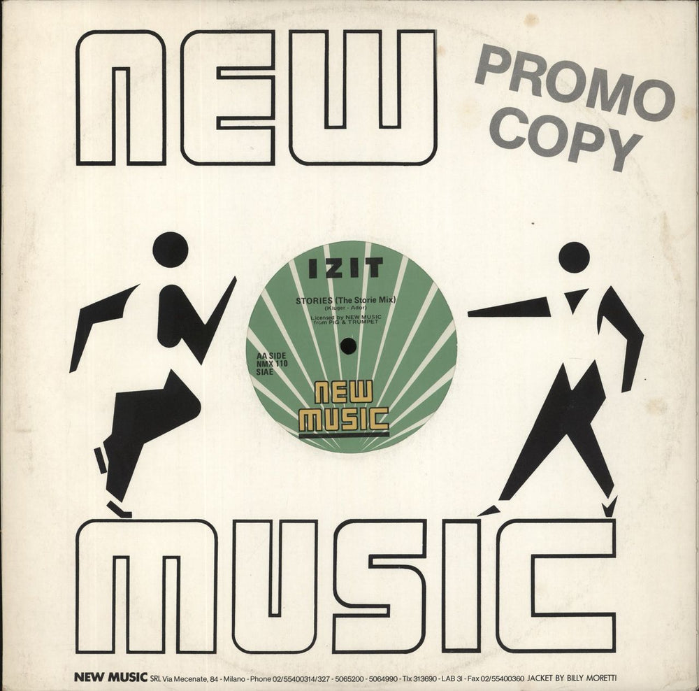 Izit Stories UK 12" vinyl single (12 inch record / Maxi-single)