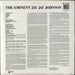 J.J. Johnson The Eminent Jay Jay Johnson Volume 1 - shrink US vinyl LP album (LP record) JD5LPTH833605