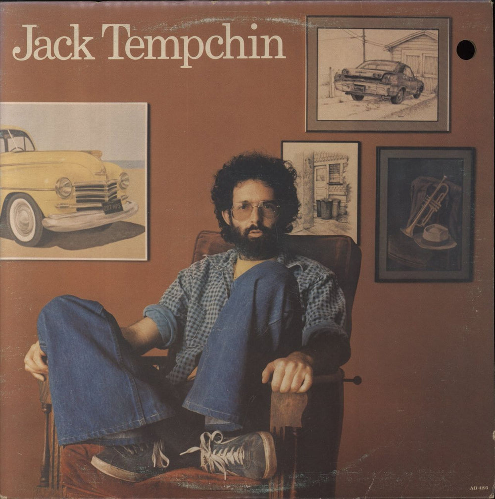 Jack Tempchin Jack Tempchin US vinyl LP album (LP record) AB4193