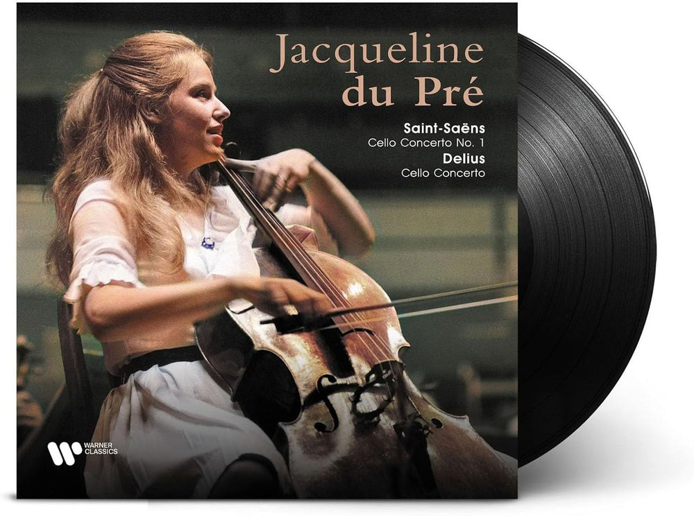Jacqueline Du Pré Saint-Saëns: Cello Concerto No. 1 - Delius: Cello Concerto - Sealed German vinyl LP album (LP record) 5021732433954