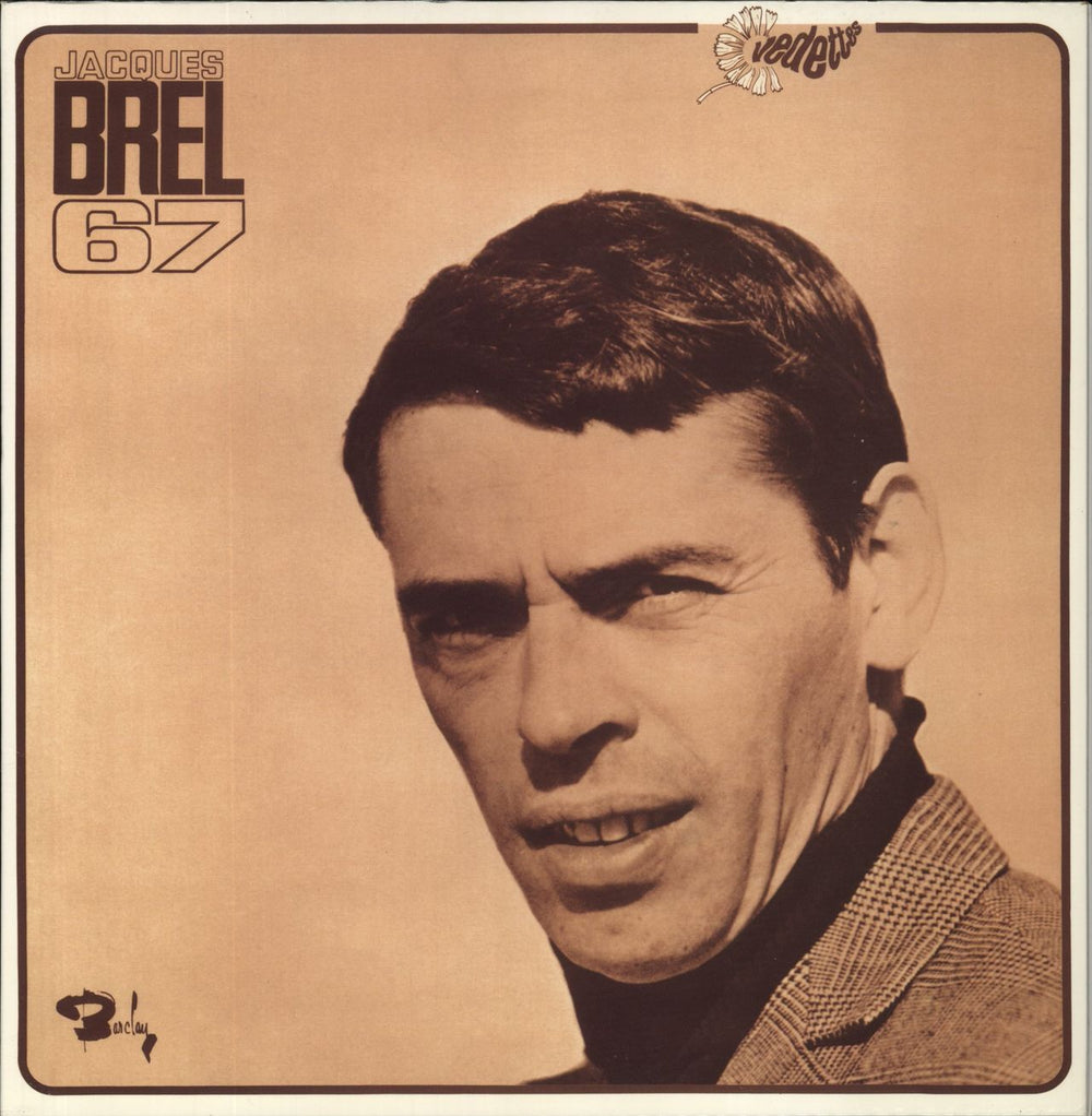 Jacques Brel 67 French vinyl LP album (LP record) 981415-4