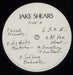 Jake Shears Jake Shears - Hype-Sticker UK vinyl LP album (LP record) 5A1LPJA875827