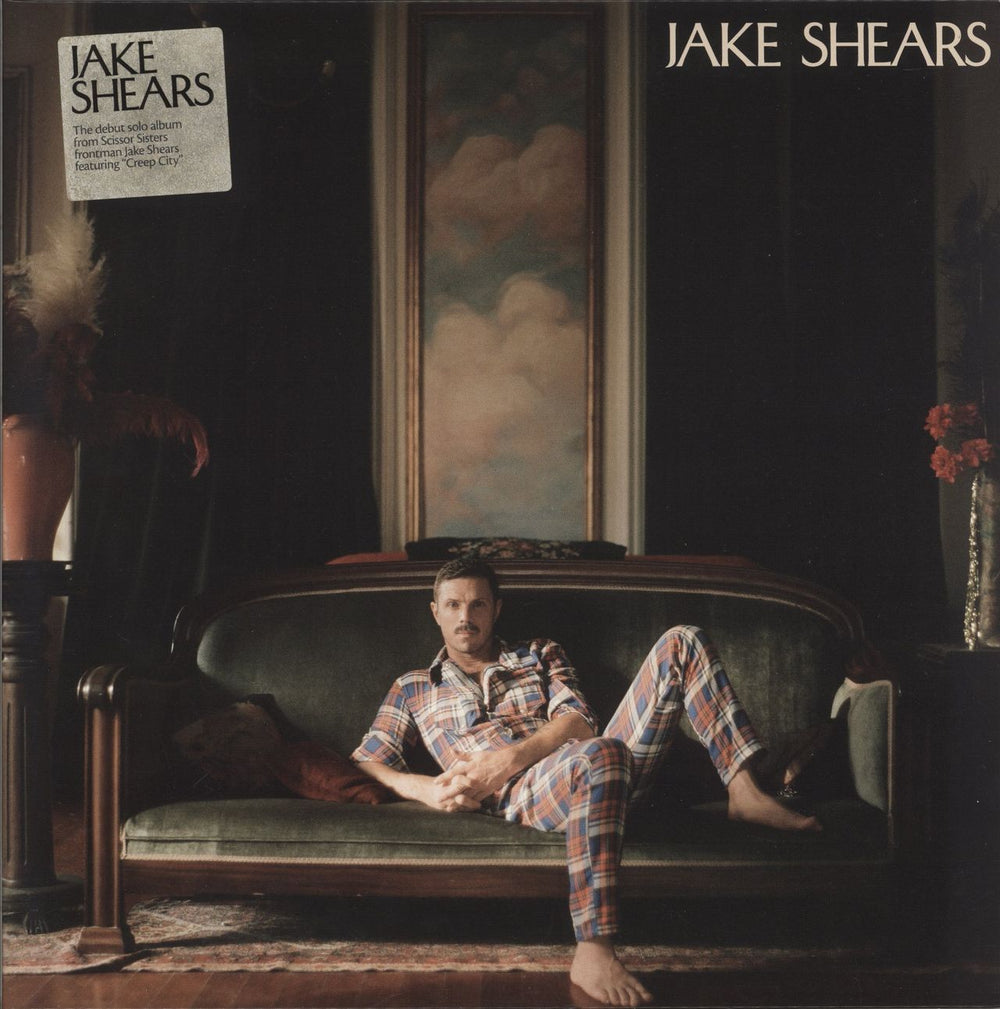 Jake Shears Jake Shears - Hype-Sticker UK vinyl LP album (LP record) FREIDAJEANLP1