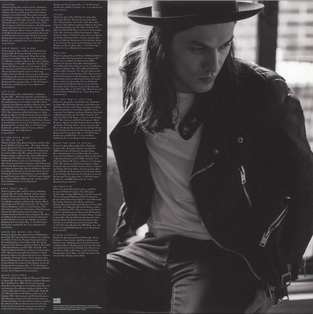 James Bay Chaos And The Calm UK vinyl LP album (LP record)