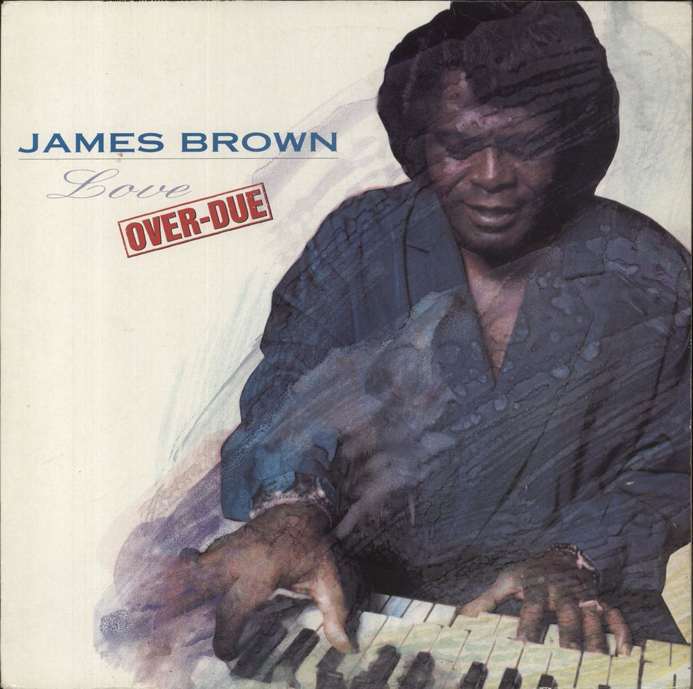 James Brown Love Over-Due US vinyl LP album (LP record) 510079-1