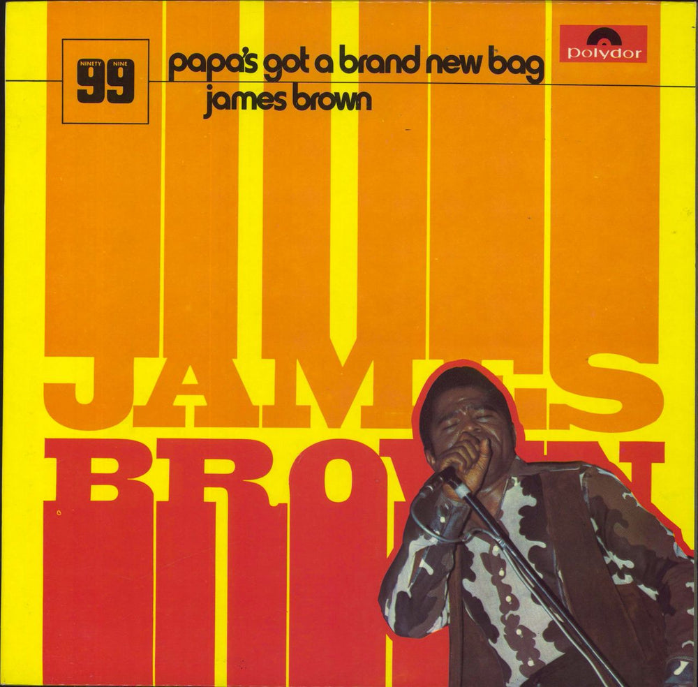 James Brown Papa's Got A Brand New Bag UK vinyl LP album (LP record) 2334009