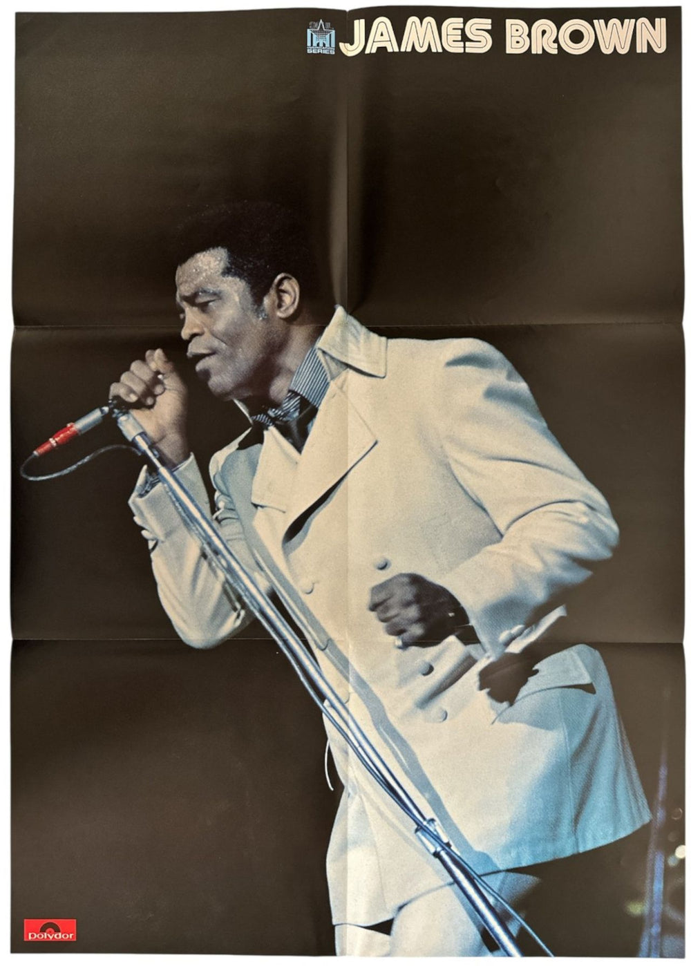 James Brown Perfect + Poster Japanese vinyl LP album (LP record)