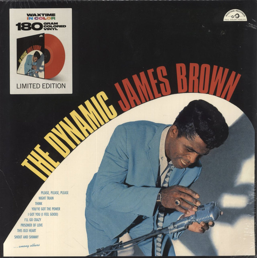 James Brown The Dynamic James Brown - Red Vinyl - Sealed UK vinyl LP album (LP record) 950701