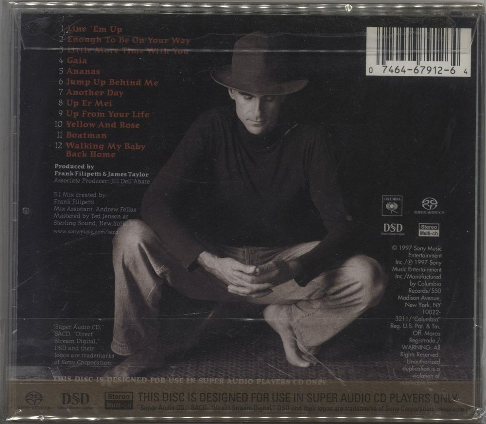 James Taylor Hourglass US super audio CD SACD