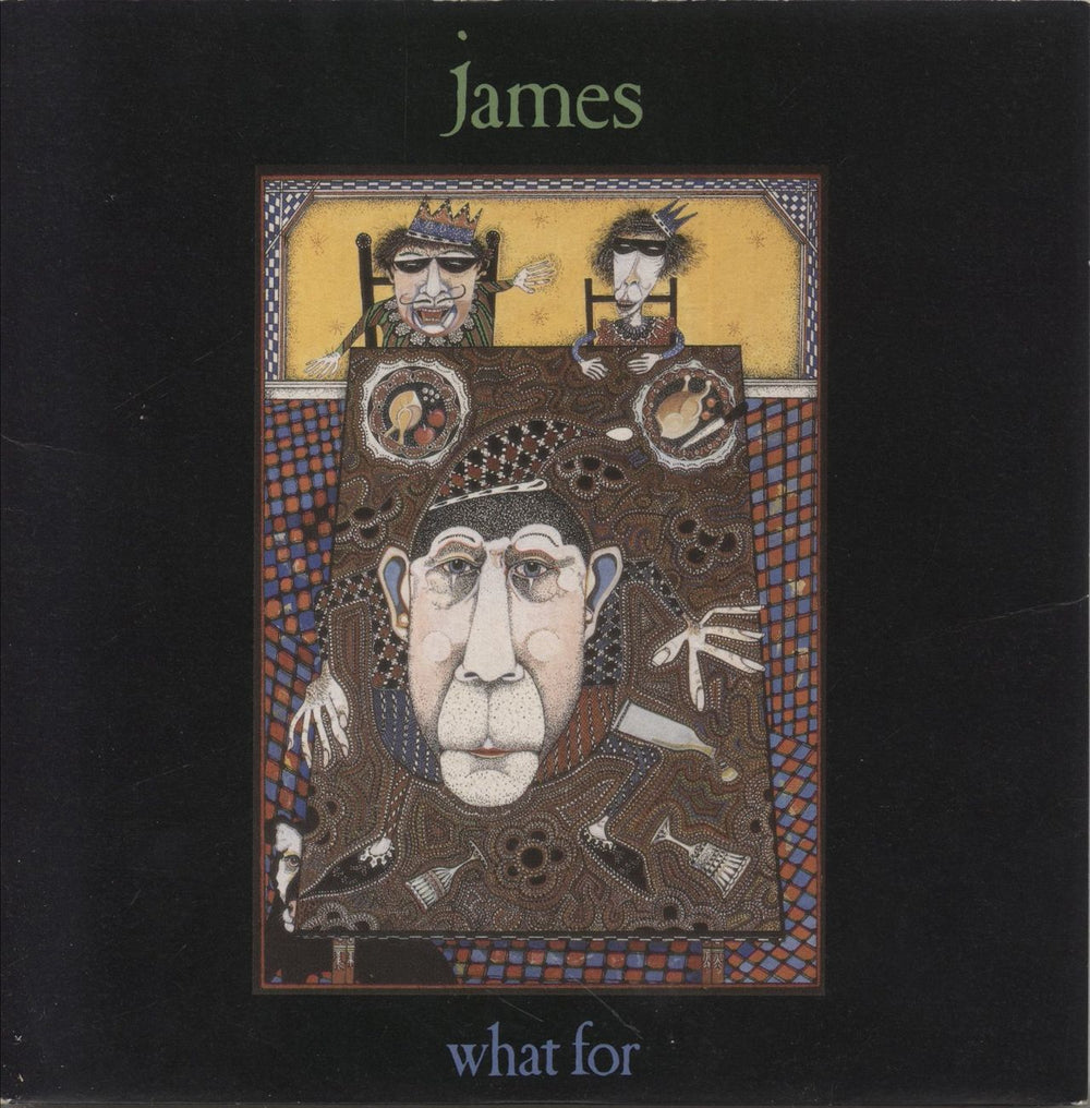 James What For UK 7" vinyl single (7 inch record / 45) NEG31