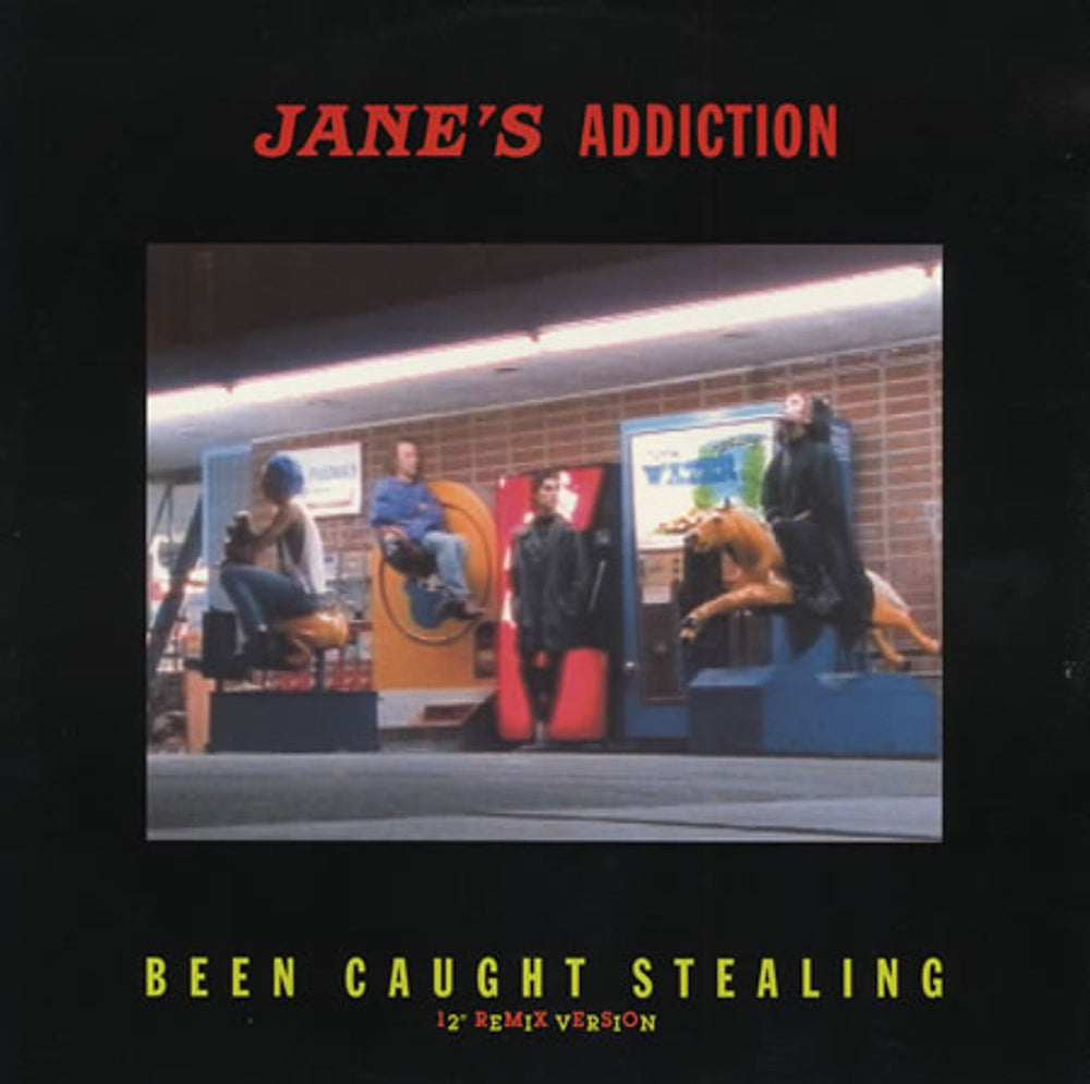 Janes Addiction Been Caught Stealing UK 12" vinyl single (12 inch record / Maxi-single) W0011T