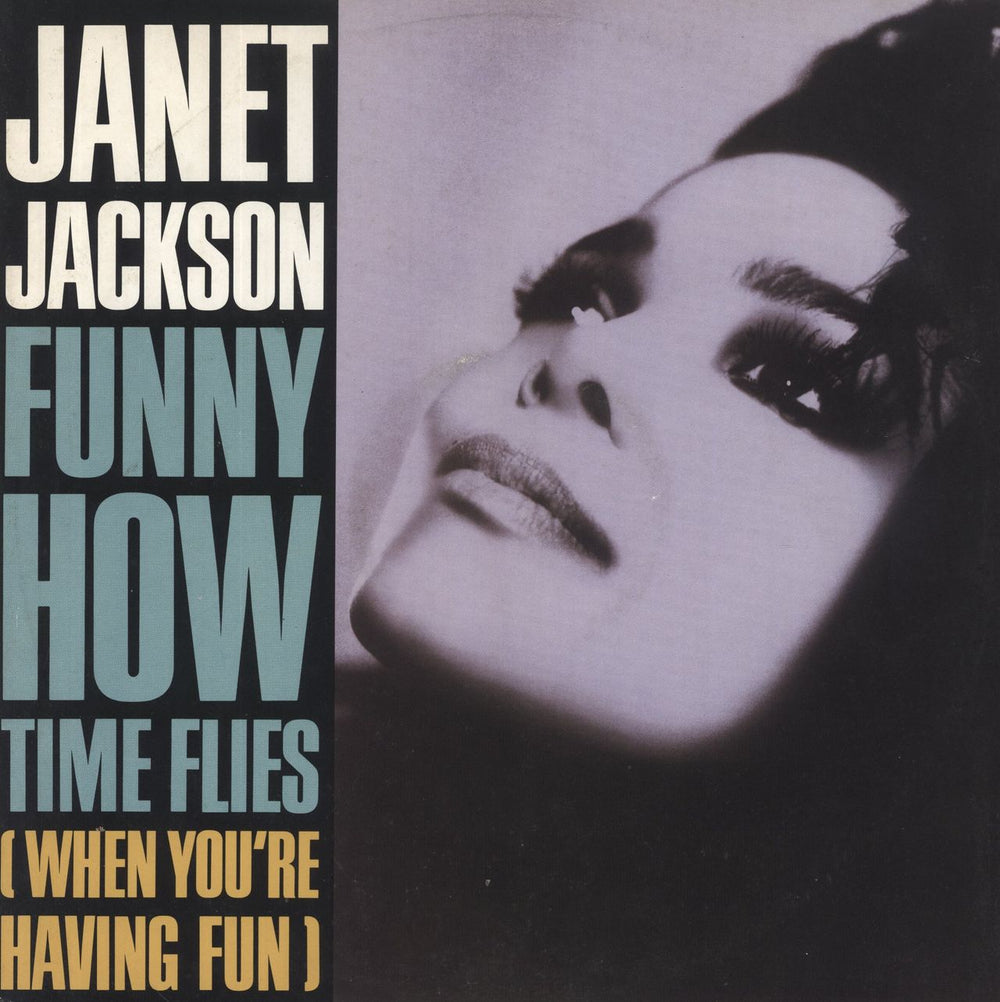 Janet Jackson Funny How Time Flies UK 12" vinyl single (12 inch record / Maxi-single) USAT613