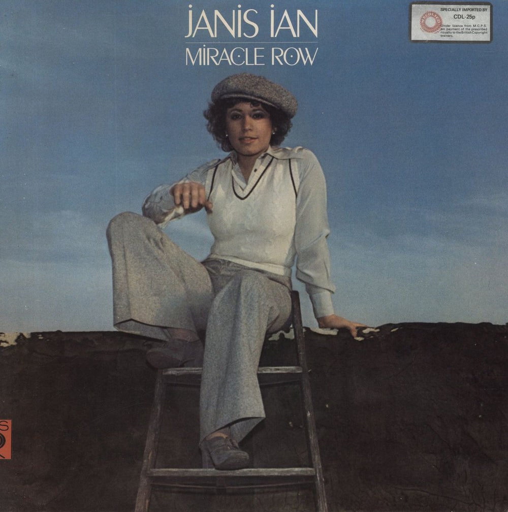 Janis Ian Miracle Row US vinyl LP album (LP record) PC34440